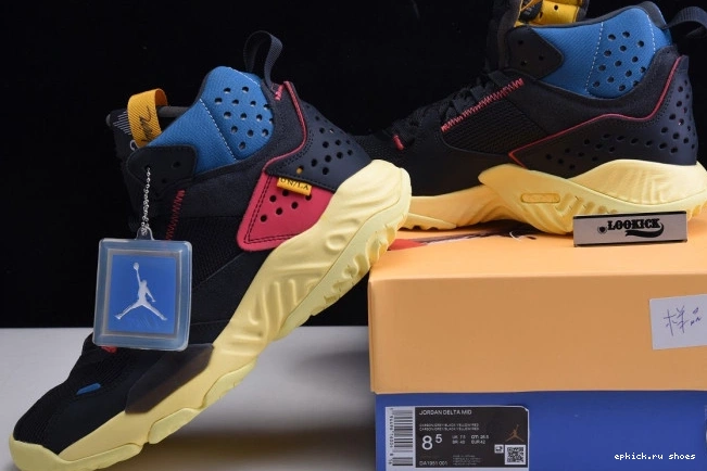 Rep MID UNION LA JORDAN 'OFF DA1951-001 NOIR' DELTA X 0730